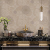Quilted 3D Embossed Wallpaper, Beige, Flocked Rich Textured Velvet Feel Luxury Wallcovering, Vintage Washed Patchwork Style, Non - Woven - Adawall Wallpaper - Registered Trade Accounts Only, Wallpaper Wholesale Account - 1409-3 - Adawall Wholesale - Wallpaper Wholesaler