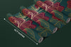 Red Rose Wallpaper, Green Background Mural, Oversized Custom Size Wall Art, Non - Woven, Non - Adhesive, Modern Wall Paper, Removable - Adawall Wallpaper - Registered Trade Accounts Only, Wallpaper Wholesale Account - W77930 - Adawall Wholesale - Wallpaper Wholesaler