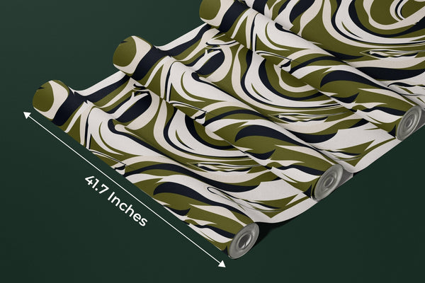 Retro Striped Wallpaper, Seamless Pattern Mural, Oversized Custom Size Wall Art, Non - Woven, Non - Adhesive, Modern Wall Paper, Removable - Adawall Wallpaper - Registered Trade Accounts Only, Wallpaper Wholesale Account - W78173 - Adawall Wholesale - Wallpaper Wholesaler