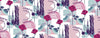 Rose and Abstract Figures Wallpaper, Seamless Pattern Mural, Oversized Custom Size Wall Art, Non - Woven, Non - Adhesive, Modern Wall Paper, Removable - Adawall Wallpaper - Registered Trade Accounts Only, Wallpaper Wholesale Account - W78107 - Adawall Wholesale - Wallpaper Wholesaler