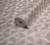 Round Geometric Shapes Deep Embossed Wallpaper, Light Brown Shiny Surface Textured Wall Accent Decor - Adawall Wallpaper - Registered Trade Accounts Only, Wallpaper Wholesale Account - 23201-4 - Adawall Wholesale - Wallpaper Wholesaler