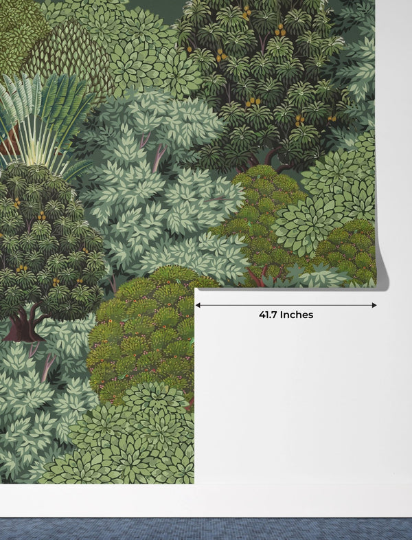 Seamless Trees Wallpaper, Traditional Mural, Oversized Custom Size Wall Art, Non - Woven, Non - Adhesive, Modern Wall Paper, Removable - Adawall Wallpaper - Registered Trade Accounts Only, Wallpaper Wholesale Account - W77561 - Adawall Wholesale - Wallpaper Wholesaler