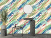 Shibori Tie Dye Wallpaper, Seamless Mural, Oversized Custom Size Wall Art, Non - Woven, Non - Adhesive, Modern Wall Paper, Removable - Adawall Wallpaper - Registered Trade Accounts Only, Wallpaper Wholesale Account - W77882 - Adawall Wholesale - Wallpaper Wholesaler