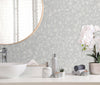 Shimmering Geometric Shapes Wallpaper, Light Gray Deep Embossed Asymmetrical Design Wallcovering - Adawall Wallpaper - Registered Trade Accounts Only, Wallpaper Wholesale Account - 1512-2 - Adawall Wholesale - Wallpaper Wholesaler
