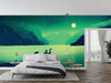 Shiny Moon Wallpaper, Birds Mural, Oversized Custom Size Wall Art, Non - Woven, Non - Adhesive, Modern Wall Paper, Removable - Adawall Wallpaper - Registered Trade Accounts Only, Wallpaper Wholesale Account - W78163 - Adawall Wholesale - Wallpaper Wholesaler