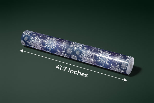 Snowflakes, Dark Blue and Purple Background Wallpaper, Seamless Pattern Mural, Oversized Custom Size Wall Art, Non - Woven, Non - Adhesive, Modern Wall Paper, Removable - Adawall Wallpaper - Registered Trade Accounts Only, Wallpaper Wholesale Account - W78033 - Adawall Wholesale - Wallpaper Wholesaler