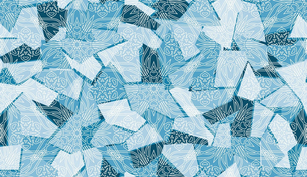 Snowflakes, Ice Colors Wallpaper, Seamless Pattern Mural, Oversized Custom Size Wall Art, Non - Woven, Non - Adhesive, Modern Wall Paper, Removable - Adawall Wallpaper - Registered Trade Accounts Only, Wallpaper Wholesale Account - W78213 - Adawall Wholesale - Wallpaper Wholesaler
