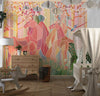 Stained Glass Unicorns Wallpaper, Spring Forest Mural, Oversized Custom Size Wall Art, Non - Woven, Non - Adhesive, Modern Wall Paper, Removable - Adawall Wallpaper - Registered Trade Accounts Only, Wallpaper Wholesale Account - W77949 - Adawall Wholesale - Wallpaper Wholesaler