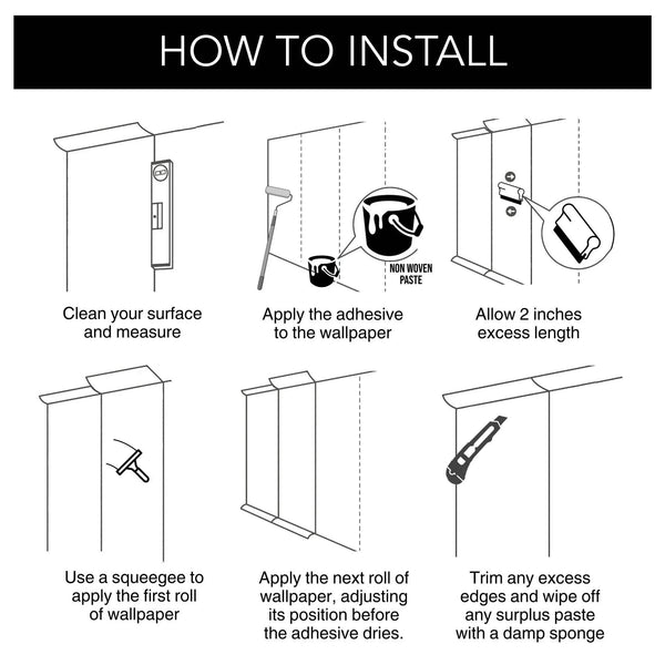 Striped Textured Wallpaper for Kids Room, Boys Bedroom Wall Paper, Nursery Wallpaper, 114 sq ft, Blue Gray Wallpaper, Washable, Modern - Walloro High End Wallcoverings & More