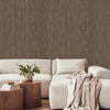 Stylish Thin Stripes Wallpaper, Brown 3D Deep Embossed Wallcovering for Interior Design Ideas, Modern Striped Large 114 sq ft Roll - Adawall Wallpaper - Registered Trade Accounts Only, Wallpaper Wholesale Account - 1212-3 - Adawall Wholesale - Wallpaper Wholesaler
