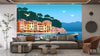 Summer day in Village Wallpaper, Boats, Sea Mural, Oversized Custom Size Wall Art, Non - Woven, Non - Adhesive, Modern Wall Paper, Removable - Adawall Wallpaper - Registered Trade Accounts Only, Wallpaper Wholesale Account - W77769 - Adawall Wholesale - Wallpaper Wholesaler
