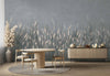 Swaying Wheat Field Wall Mural, Gray Blue Windy Wheat Wallpaper, Large Nature Custom Size Wall Covering, Non - Woven, Non - Pasted, Removable, Washable - Adawall Wallpaper - Registered Trade Accounts Only, Wallpaper Wholesale Account - SE302-4 - Adawall Wholesale - Wallpaper Wholesaler