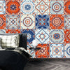 Talavera Indian Wallpaper, Seamless Pattern Mural, Oversized Custom Size Wall Art, Non - Woven, Non - Adhesive, Modern Wall Paper, Removable - Adawall Wallpaper - Registered Trade Accounts Only, Wallpaper Wholesale Account - W77677 - Adawall Wholesale - Wallpaper Wholesaler