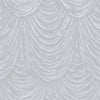 Textured Pattern Silver Embossed Wallpaper, Home Wall Decor, Aesthetic Wallpaper, Textured Wallcovering Non-Adhesive and Non-Peel - Walloro High End Wallcoverings & More