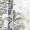 Timeless Design 3D Embossed Damask Wallpaper, Silver, White Luxury Velvet Feeling Wallcovering, Large 114 sq ft Roll - Adawall Wallpaper - Registered Trade Accounts Only, Wallpaper Wholesale Account - 1301-2 - Adawall Wholesale - Wallpaper Wholesaler