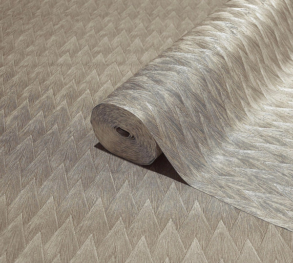 Timeless Geometric Deep Embossed Wallpaper, Light Neutral 3D Rich Textured Line Art Wall Accent, Durable, Washable - Adawall Wallpaper - Registered Trade Accounts Only, Wallpaper Wholesale Account - 23202-2 - Adawall Wholesale - Wallpaper Wholesaler