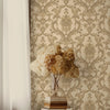 Timeless Ornate Embossed Wallpaper, Beige, Fabric Like, Rich 3D Textured Flocked Luxury Wallcovering Design, Non - Woven - Adawall Wallpaper - Registered Trade Accounts Only, Wallpaper Wholesale Account - 1407-4 - Adawall Wholesale - Wallpaper Wholesaler