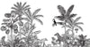 Toile Tropical Wallpaper, Vintage Mural, Oversized Custom Size Wall Art, Non - Woven, Non - Adhesive, Modern Wall Paper, Removable - Adawall Wallpaper - Registered Trade Accounts Only, Wallpaper Wholesale Account - W77658 - Adawall Wholesale - Wallpaper Wholesaler