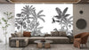 Toile Tropical Wallpaper, Vintage Mural, Oversized Custom Size Wall Art, Non - Woven, Non - Adhesive, Modern Wall Paper, Removable - Adawall Wallpaper - Registered Trade Accounts Only, Wallpaper Wholesale Account - W77658 - Adawall Wholesale - Wallpaper Wholesaler