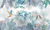 Tropic Jungle Scene Wallpaper, Parrots Mural, Oversized Custom Size Wall Art, Non - Woven, Non - Adhesive, Modern Wall Paper, Removable - Adawall Wallpaper - Registered Trade Accounts Only, Wallpaper Wholesale Account - W77831 - Adawall Wholesale - Wallpaper Wholesaler