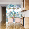 Tropic Jungle Scene Wallpaper, Parrots Mural, Oversized Custom Size Wall Art, Non - Woven, Non - Adhesive, Modern Wall Paper, Removable - Adawall Wallpaper - Registered Trade Accounts Only, Wallpaper Wholesale Account - W77831 - Adawall Wholesale - Wallpaper Wholesaler