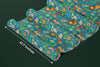 Tropical Animals Wallpaper, Green Background Mural, Oversized Custom Size Wall Art, Non - Woven, Non - Adhesive, Modern Wall Paper, Removable - Adawall Wallpaper - Registered Trade Accounts Only, Wallpaper Wholesale Account - W77542 - Adawall Wholesale - Wallpaper Wholesaler