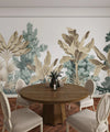 Tropical Botanical Wallpaper, Vintage Mural, Oversized Custom Size Wall Art, Non - Woven, Non - Adhesive, Modern Wall Paper, Removable - Adawall Wallpaper - Registered Trade Accounts Only, Wallpaper Wholesale Account - W77659 - Adawall Wholesale - Wallpaper Wholesaler