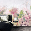 Tropical Forest, Pastel Colors Wallpaper, Leaves and Trees Mural, Oversized Custom Size Wall Art, Non - Woven, Non - Adhesive, Modern Wall Paper, Removable - Adawall Wallpaper - Registered Trade Accounts Only, Wallpaper Wholesale Account - W77828 - Adawall Wholesale - Wallpaper Wholesaler