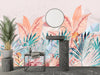 Tropical Forest Wallpaper, Pastel Colors Mural, Oversized Custom Size Wall Art, Non - Woven, Non - Adhesive, Modern Wall Paper, Removable - Adawall Wallpaper - Registered Trade Accounts Only, Wallpaper Wholesale Account - W77841 - Adawall Wholesale - Wallpaper Wholesaler