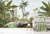 Tropical Nature Scene Wallpaper, Wall Mural, Custom Size, Non - Woven, Modern Wall Paper, Non - Pasted, Washable, Store, Removable, Wall Art - Adawall Wallpaper - Registered Trade Accounts Only, Wallpaper Wholesale Account - A303-1 - Adawall Wholesale - Wallpaper Wholesaler