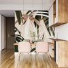 Tropical Plant Wallpaper, Seamless Pattern Mural, Oversized Custom Size Wall Art, Non - Woven, Non - Adhesive, Modern Wall Paper, Removable - Adawall Wallpaper - Registered Trade Accounts Only, Wallpaper Wholesale Account - W77808 - Adawall Wholesale - Wallpaper Wholesaler