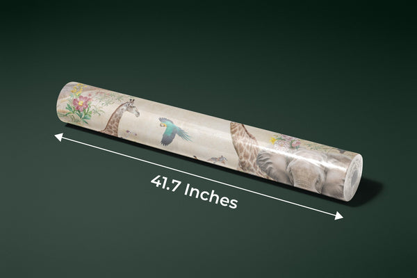 Tropical Trees Wallpaper, Safari Animals Mural, Oversized Custom Size Wall Art, Non - Woven, Non - Adhesive, Modern Wall Paper, Removable - Adawall Wallpaper - Registered Trade Accounts Only, Wallpaper Wholesale Account - W78135 - Adawall Wholesale - Wallpaper Wholesaler