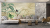 Tropical Trees Wallpaper, Tropical Leaves Wall Mural, Oversized Custom Size Wall Art, Non - Woven, Non - Adhesive, Modern Wall Paper, Removable - Adawall Wallpaper - Registered Trade Accounts Only, Wallpaper Wholesale Account - W77480 - Adawall Wholesale - Wallpaper Wholesaler