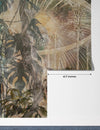 Tropics Painted Wallpaper, Vintage Mural, Oversized Custom Size Wall Art, Non - Woven, Non - Adhesive, Modern Wall Paper, Removable - Adawall Wallpaper - Registered Trade Accounts Only, Wallpaper Wholesale Account - W77508 - Adawall Wholesale - Wallpaper Wholesaler