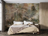 Tropics Painted Wallpaper, Vintage Mural, Oversized Custom Size Wall Art, Non - Woven, Non - Adhesive, Modern Wall Paper, Removable - Adawall Wallpaper - Registered Trade Accounts Only, Wallpaper Wholesale Account - W77508 - Adawall Wholesale - Wallpaper Wholesaler