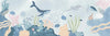 Under the Sea Wallpaper, Sea Animals Mural, Oversized Custom Size Wall Art, Non - Woven, Non - Adhesive, Modern Wall Paper, Removable - Adawall Wallpaper - Registered Trade Accounts Only, Wallpaper Wholesale Account - W77663 - Adawall Wholesale - Wallpaper Wholesaler