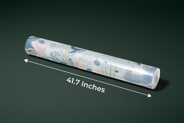 Under the Sea Wallpaper, Sea Animals Mural, Oversized Custom Size Wall Art, Non - Woven, Non - Adhesive, Modern Wall Paper, Removable - Adawall Wallpaper - Registered Trade Accounts Only, Wallpaper Wholesale Account - W77663 - Adawall Wholesale - Wallpaper Wholesaler