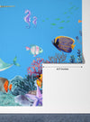 Underwater Wallpaper, Sea Animals Mural, Oversized Custom Size Wall Art, Non - Woven, Non - Adhesive, Modern Wall Paper, Removable - Adawall Wallpaper - Registered Trade Accounts Only, Wallpaper Wholesale Account - W77665 - Adawall Wholesale - Wallpaper Wholesaler