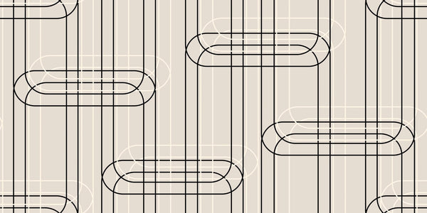 Vertical Lines, Oval Shapes Wallpaper, Seamless Pattern Mural, Oversized Custom Size Wall Art, Non - Woven, Non - Adhesive, Modern Wall Paper, Removable - Adawall Wallpaper - Registered Trade Accounts Only, Wallpaper Wholesale Account - W78194 - Adawall Wholesale - Wallpaper Wholesaler