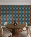 Victorian Style Damask Wallpaper, Seamless Pattern Mural, Oversized Custom Size Wall Art, Non - Woven, Non - Adhesive, Modern Wall Paper, Removable - Adawall Wallpaper - Registered Trade Accounts Only, Wallpaper Wholesale Account - W77672 - Adawall Wholesale - Wallpaper Wholesaler