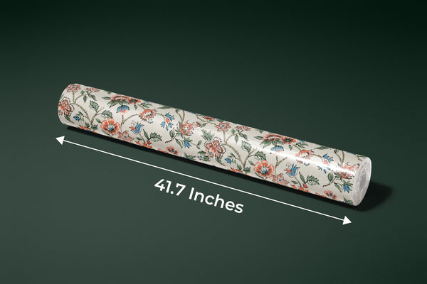 Vintage Flowers Wallpaper, Ethnic Mural, Oversized Custom Size Wall Art, Non - Woven, Non - Adhesive, Modern Wall Paper, Removable - Adawall Wallpaper - Registered Trade Accounts Only, Wallpaper Wholesale Account - W77527 - Adawall Wholesale - Wallpaper Wholesaler