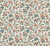 Vintage Flowers Wallpaper, Ethnic Mural, Oversized Custom Size Wall Art, Non - Woven, Non - Adhesive, Modern Wall Paper, Removable - Adawall Wallpaper - Registered Trade Accounts Only, Wallpaper Wholesale Account - W77527 - Adawall Wholesale - Wallpaper Wholesaler