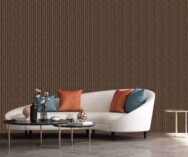 Warm Walnut Color Panel , PS Wall Home Decoration Panel - Premium Quality - Adawall Wallpaper - Registered Trade Accounts Only, Wallpaper Wholesale Account - APS603 - Adawall Wholesale - Wallpaper Wholesaler