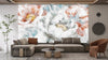 Watercolor Flowers Wallpaper, Hand - Painted Background Mural, Oversized Custom Size Wall Art, Non - Woven, Non - Adhesive, Modern Wall Paper, Removable - Adawall Wallpaper - Registered Trade Accounts Only, Wallpaper Wholesale Account - W78216 - Adawall Wholesale - Wallpaper Wholesaler