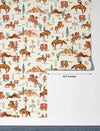 Western Cowboys Rodeo Wallpaper, Seamless Pattern Mural, Oversized Custom Size Wall Art, Non - Woven, Non - Adhesive, Modern Wall Paper, Removable - Adawall Wallpaper - Registered Trade Accounts Only, Wallpaper Wholesale Account - W77547 - Adawall Wholesale - Wallpaper Wholesaler