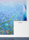 Whale and Fishes Wallpaper, Underwater Scene Mural, Oversized Custom Size Wall Art, Non - Woven, Non - Adhesive, Modern Wall Paper, Removable - Adawall Wallpaper - Registered Trade Accounts Only, Wallpaper Wholesale Account - W78130 - Adawall Wholesale - Wallpaper Wholesaler