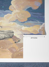 Whale in the Sky Wallpaper, Starry Night Mural, Oversized Custom Size Wall Art, Non - Woven, Non - Adhesive, Modern Wall Paper, Removable - Adawall Wallpaper - Registered Trade Accounts Only, Wallpaper Wholesale Account - W77838 - Adawall Wholesale - Wallpaper Wholesaler