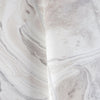 White Marble Embossed Wallpaper, Marbled Pattern Striped Stone Effect Modern Wallcovering, Washable - Walloro High End Wallcoverings & More