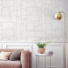 White Modern Lines Geometric Wallpaper, Contemporary 3D Embossed Wallcovering, Abstract Bold - Adawall Wallpaper - Registered Trade Accounts Only, Wallpaper Wholesale Account - 1202-1 - Adawall Wholesale - Wallpaper Wholesaler
