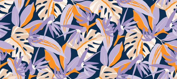 Wild Bright Tropical Wallpaper, Seamless Pattern Mural, Oversized Custom Size Wall Art, Non - Woven, Non - Adhesive, Modern Wall Paper, Removable - Adawall Wallpaper - Registered Trade Accounts Only, Wallpaper Wholesale Account - W77960 - Adawall Wholesale - Wallpaper Wholesaler